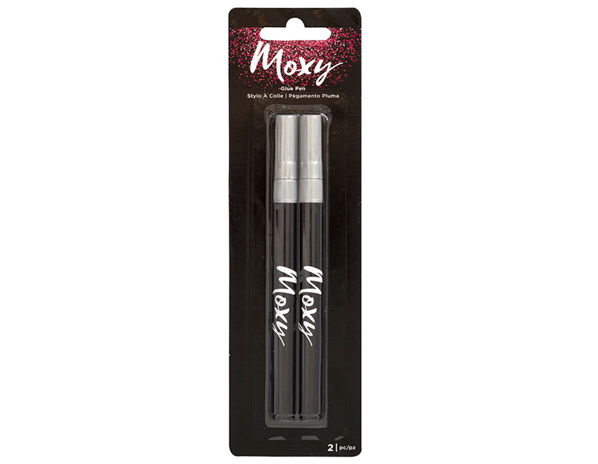 346711 Boligrafo de cola punta fina Moxy Fine Tip Glue Pen American Crafts