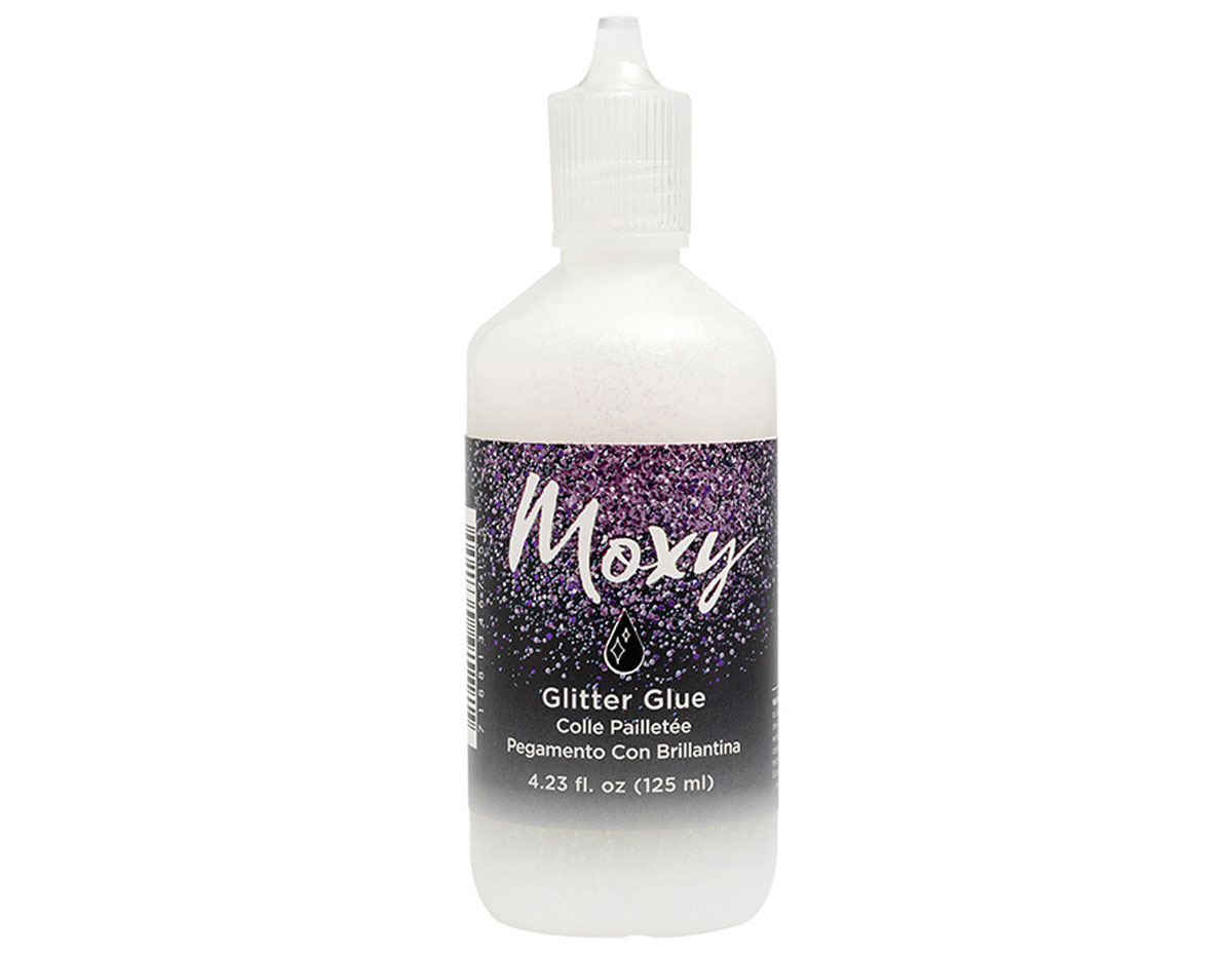 346715 Colle de purpurine transparente Moxy Clear Glitter Glue American Crafts