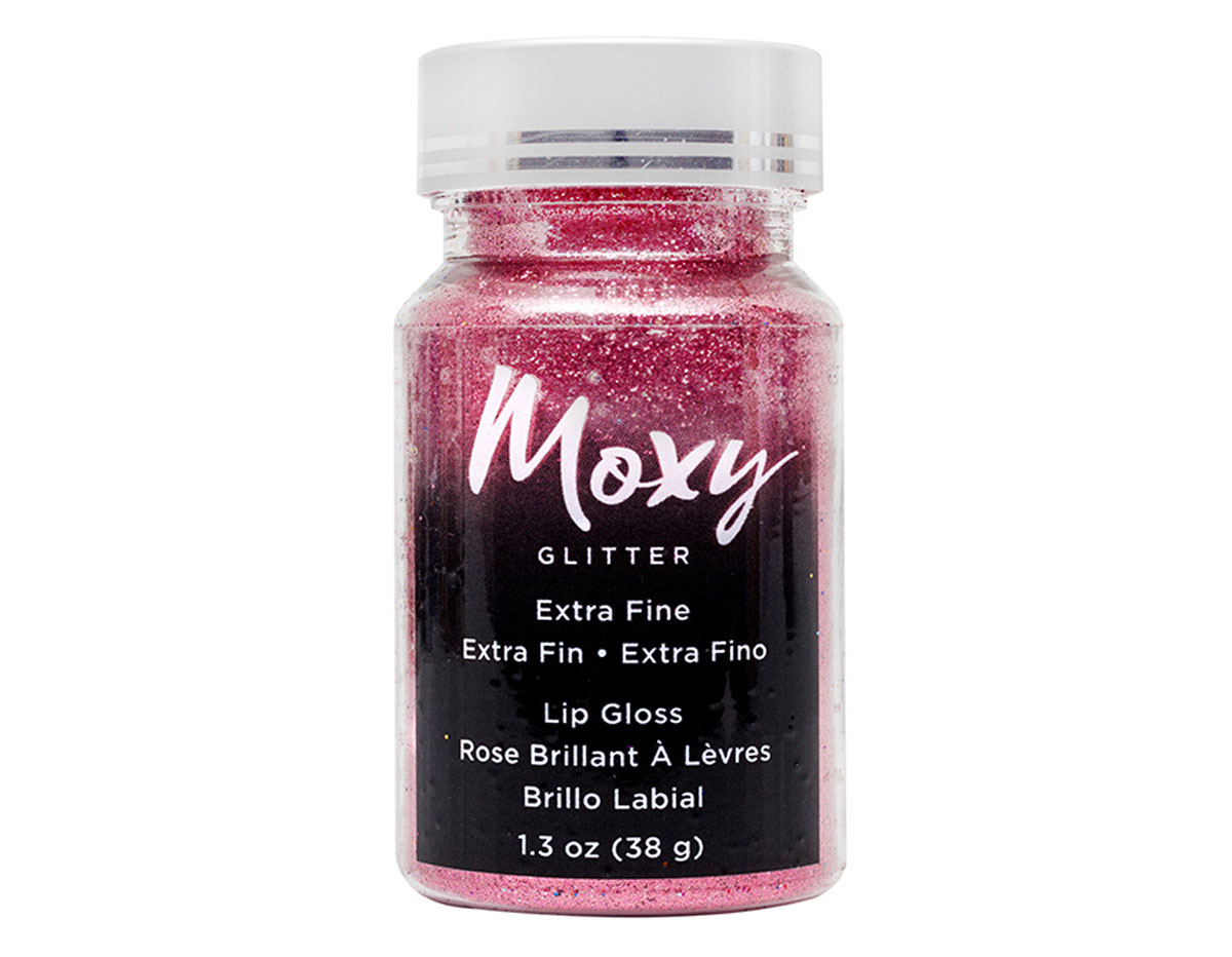 346740 Purpurina Moxy Extra Fine Glitter Lip Gloss American Crafts