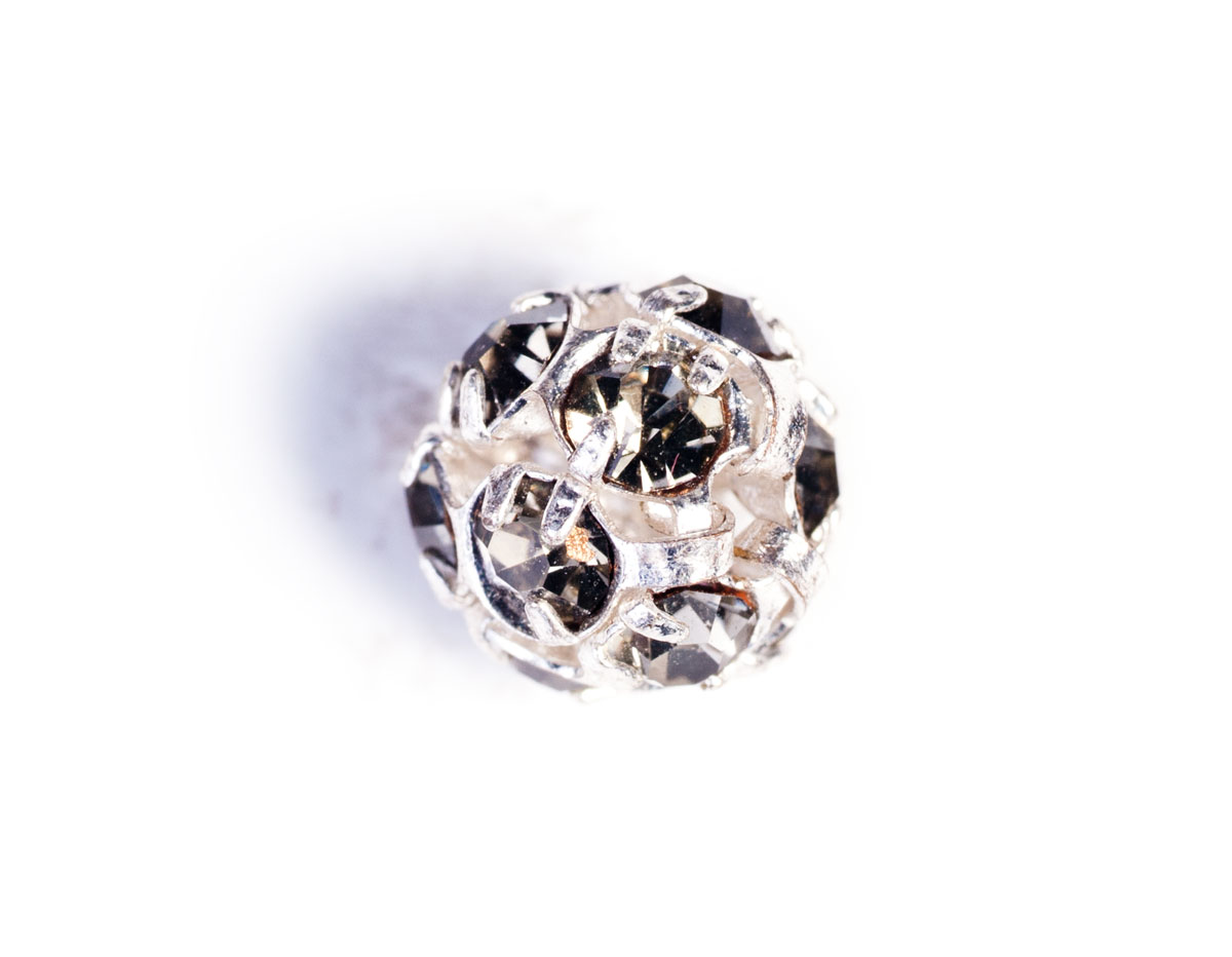 Z35101 35101 Z35601 35601 Z35801 35801 Perle rhinestone cristal tcheque boule argentee black Innspiro