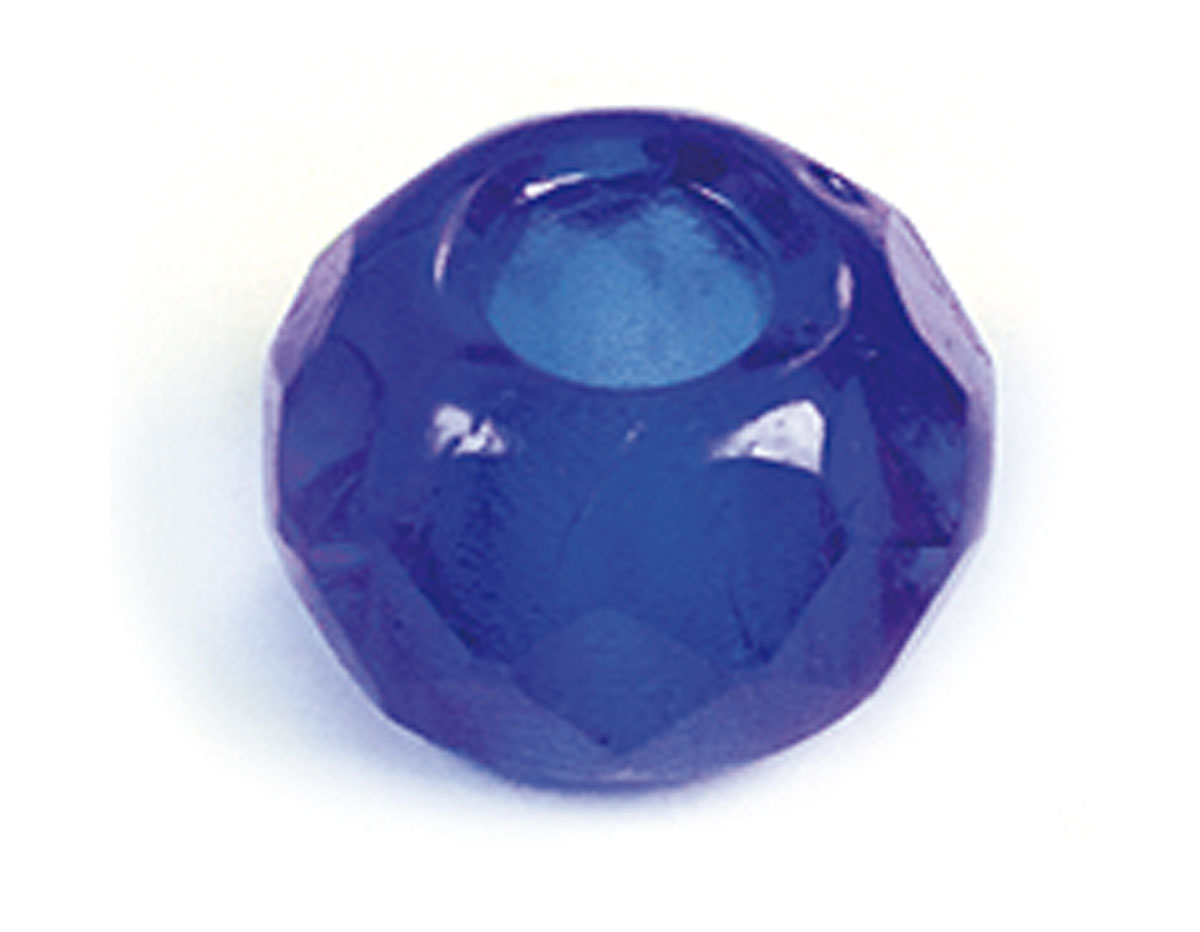 Z36204 36204 Perles cristal tcheco facettes avec trou grand saphire Innspiro