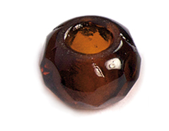 Z36214 36214 Perles cristal tcheco facettes avec trou grand smoked topaz Innspiro - Article