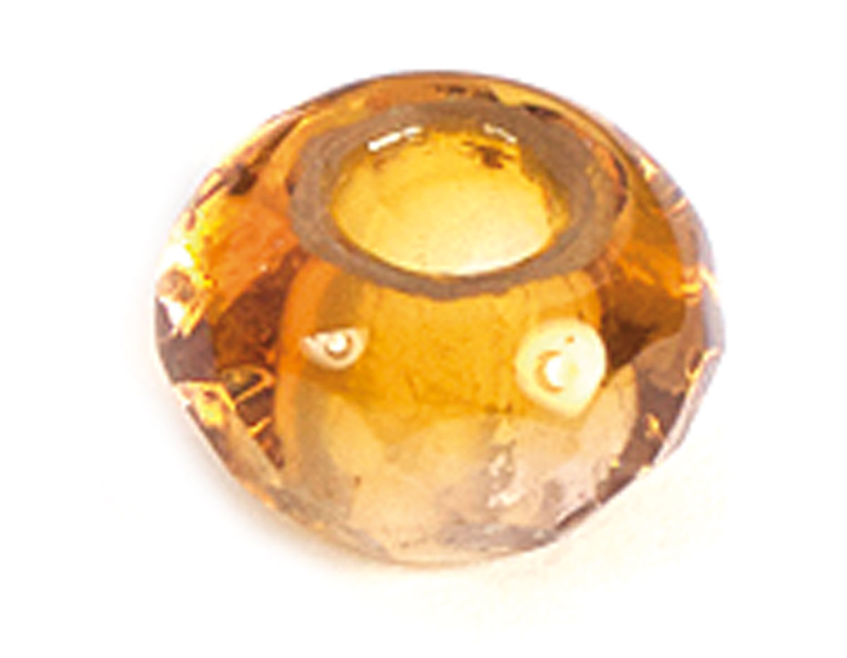 Z36297 36297 Perles cristal tcheco facettes avec trou grand combinaison topaz et light amethyst Innspiro