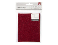 366884 Set 8 cartes avec enveloppes Glittered Cards Scarlet American Crafts - Article