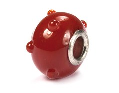 Z3702 3702 Cuenta cristal DO-LINK bola rojo con puntos Innspiro - Ítem