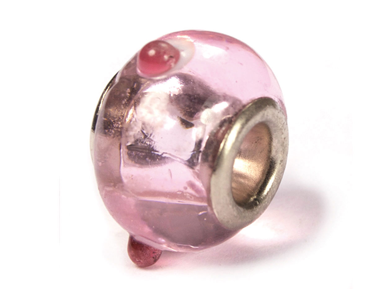 Z3710 3710 Cuenta cristal DO-LINK bola rosa con relieve Innspiro