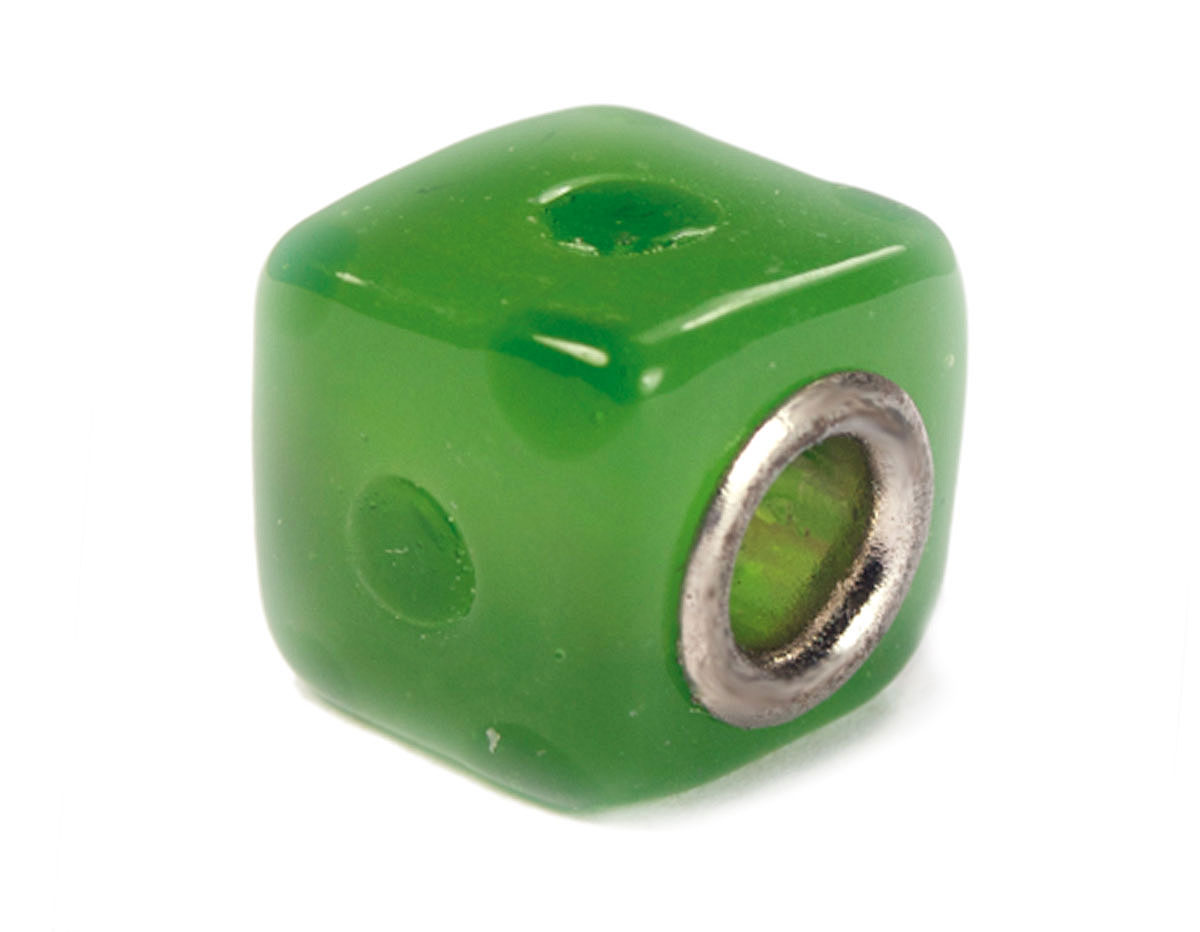 Z3733 3733 Cuenta cristal DO-LINK cubo verde Innspiro