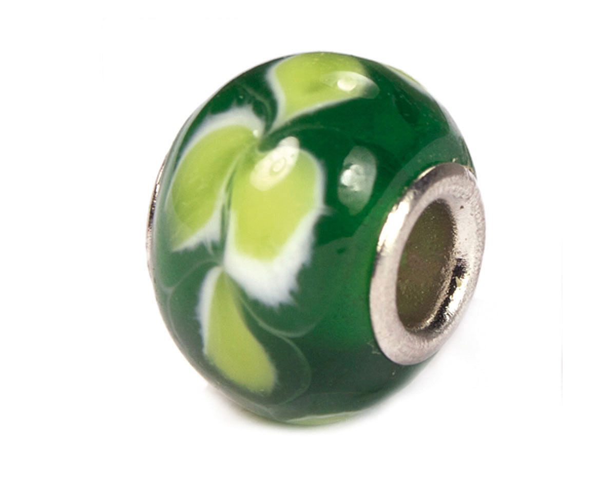Z3736 3736 Perle cristal DO-LINK boule verte avec fleur Innspiro