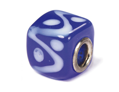Z3748 3748 Cuenta cristal DO-LINK cubo azul marino Innspiro - Ítem