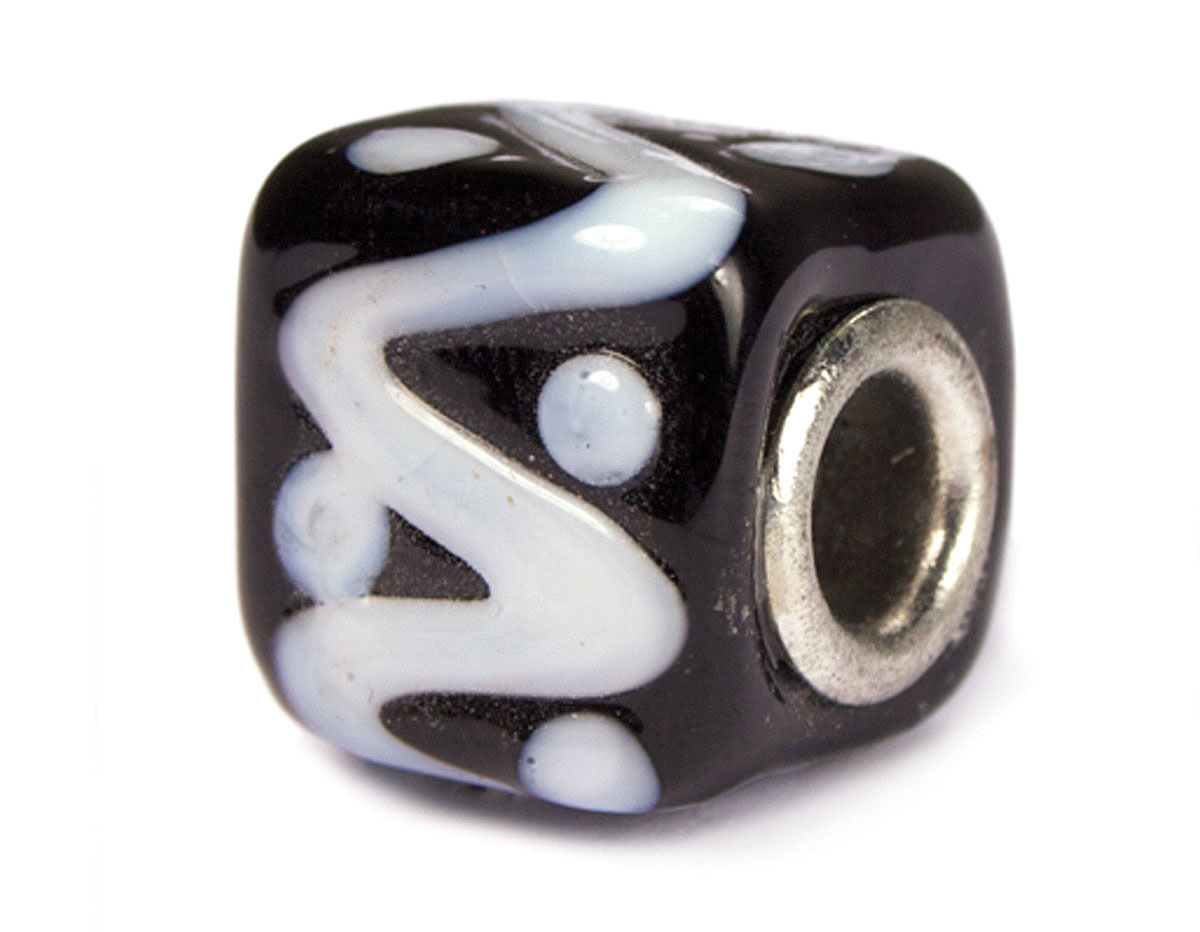 Z3753 3753 Perle cristal DO-LINK cube noir avec bordure Innspiro