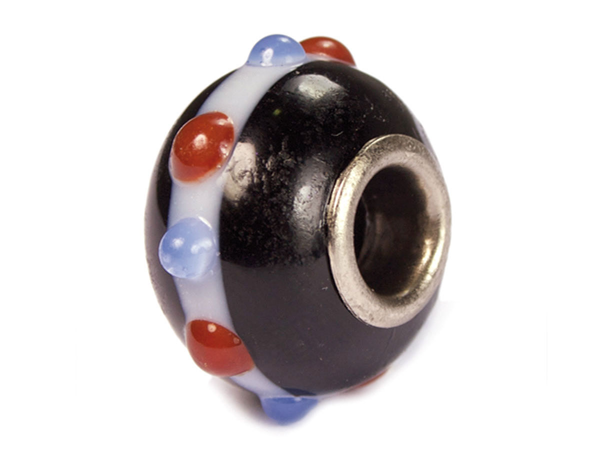 Z3754 3754 Perle cristal DO-LINK boule noire avec couronne Innspiro