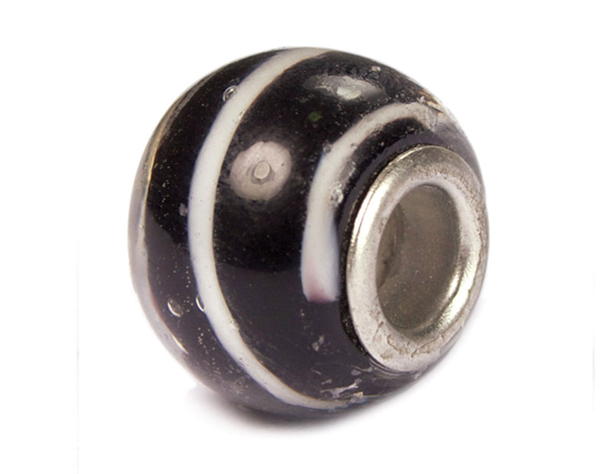 Z3756 3756 Perle cristal DO-LINK boule noire avec spirale Innspiro