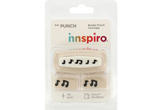 39201 Cartouche pour perforatrice bords interchangeable Border Punch notes de musique Innspiro - Article1