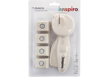 39405 Set perforatrice Cassette Punch avec 4 cartouches nature Innspiro - Article1
