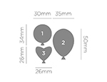 39909 Perforatrice de figures Eva Foam Punch ballons Innspiro - Article2
