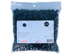 40530 Arret de reglage noir silicone pour cordon elastique 1cm 1000u Innspiro - Article