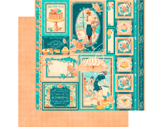 4501427 Papel doble cara CAFE PARISIAN Creme de la Creme Graphic45 - Ítem