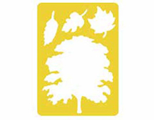 49556 Pochoir metallique arbre 8x5 Innspiro - Article