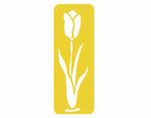 49622 Pochoir metallique tulipe 3x9cm Innspiro - Article