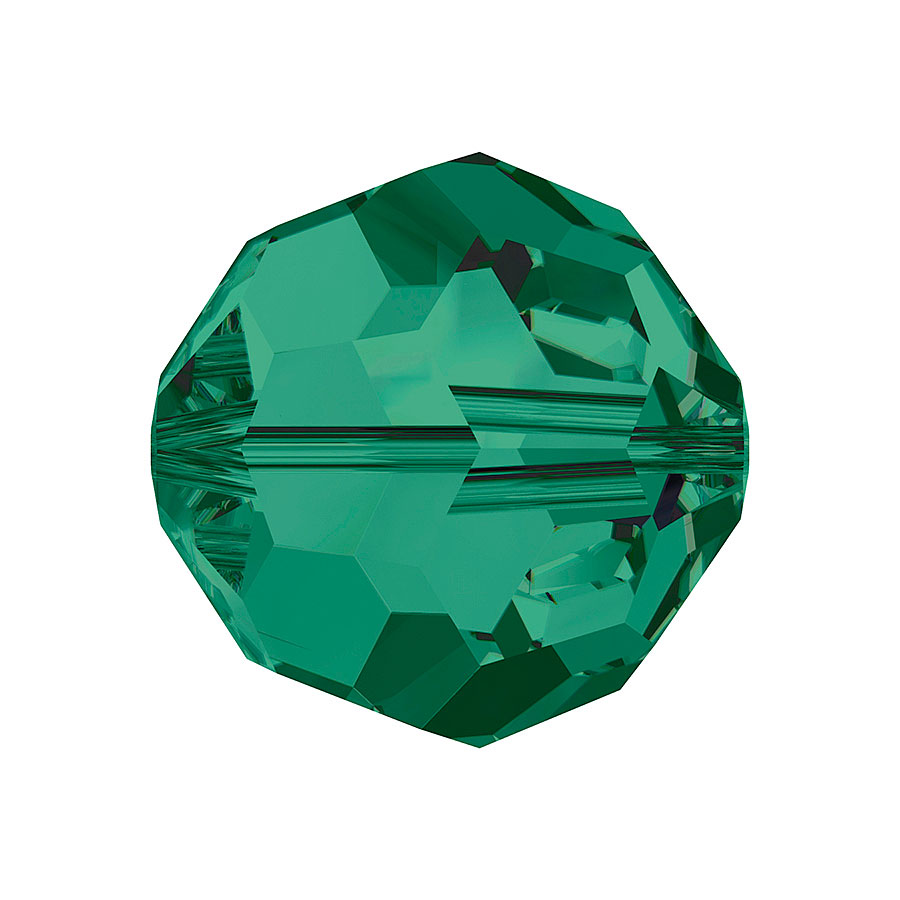 5000-205-4 A5000-205-4 Perles cristal Boule 5000 emerald Swarovski Autorized Retailer