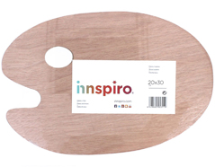5310 Palette ovale bois Innspiro - Article