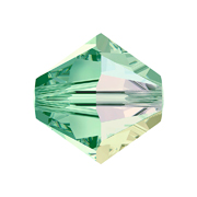 A5328-238-4 01 5328-238-4 01 Perles cristal Tupi 5328 chrysolite aurore boreale Swarovski Autorized Retailer - Article