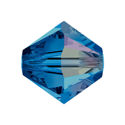 A5328-243-4 01 5328-243-4 01 A5328-243-3 01 5328-243-3 01 Perles cristal Tupi 5328 capri blue aurore boreale Swarovski Autorized Retailer - Article