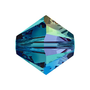 A5328-379-4 01 5328-379-4 01 A5328-379-6 01 Perles cristal Tupi 5328 indicolite aurore boreale Swarovski Autorized Retailer - Article
