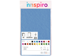 55106 Fieltro acrilico azul nautico 20x30cm 1mm 4u Felthu - Ítem