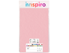 56116 Fieltro acrilico rosa claro 30x45cm 1mm 4u Innspiro - Ítem