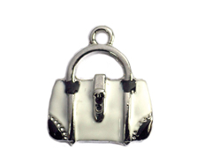Z59010 59010 Pendentif metallique NICE CHARMS sac blanc et noir Innspiro - Article