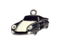 Z59015 59015 Pendentif metallique NICE CHARMS Porsche blanc et noir Innspiro - Article
