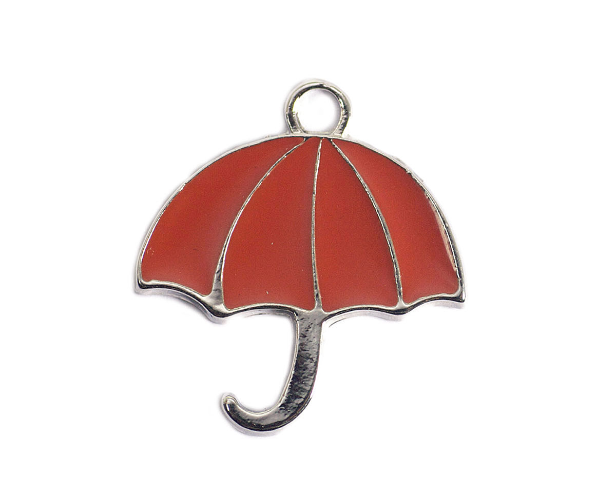 Z59175 59175 Pendentif metallique NICE CHARMS parapluie rouge Innspiro