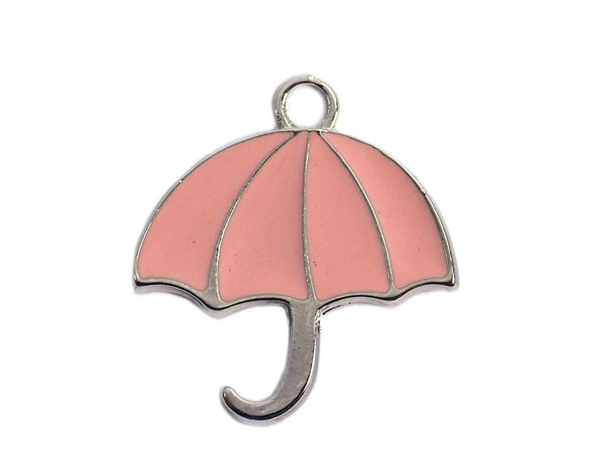 Z59176 59176 Pendentif metallique NICE CHARMS parapluie rose Innspiro