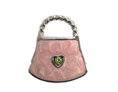 Z59178 59178 Pendentif metallique NICE CHARMS sac avec simil rose Innspiro - Article