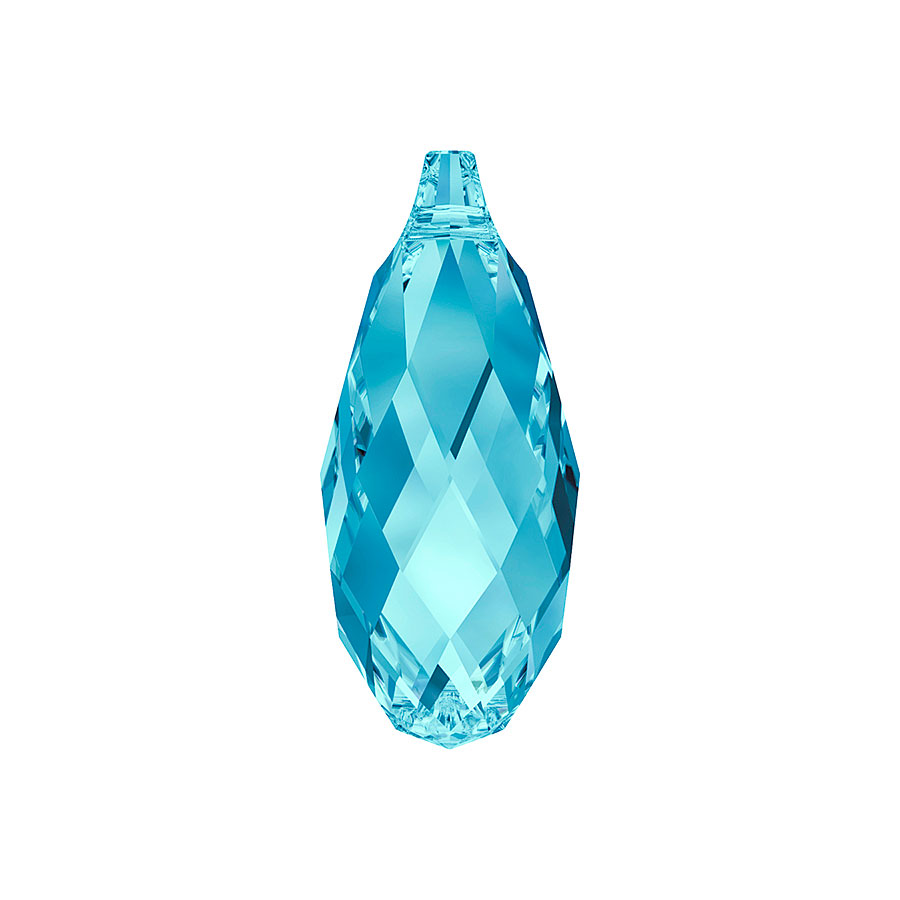 6010-202-11X5 Colgantes de cristal Briolette 6010 aquamarine Swarovski Autorized Retailer