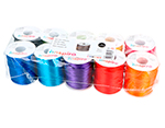 60130 Set fils satin 10 couleurs 2mm rouleaux de 50m Innspiro - Article1