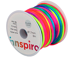 61151 Fil de nylon couleurs fluor 17 7mm 8m Innspiro - Article