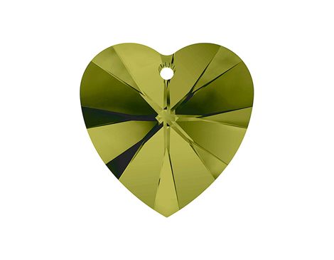 A6228-228-10X10 01 6228-228-10X10 01 SW COLGANTE CORAZON OLIVINE AB 10 3X10mm Swarovski Autorized Retailer