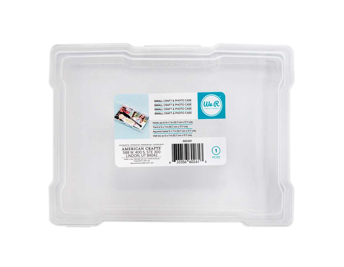660261 Caja de almacenaje Small Craft and Photo Case We R Memory Keepers