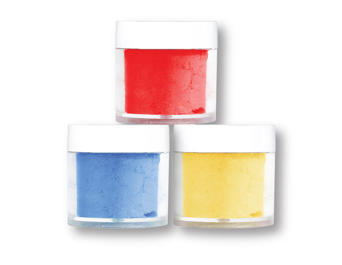 660342 Encre Primary pour Wick jaune bleu et rouge We R Memory Keepers