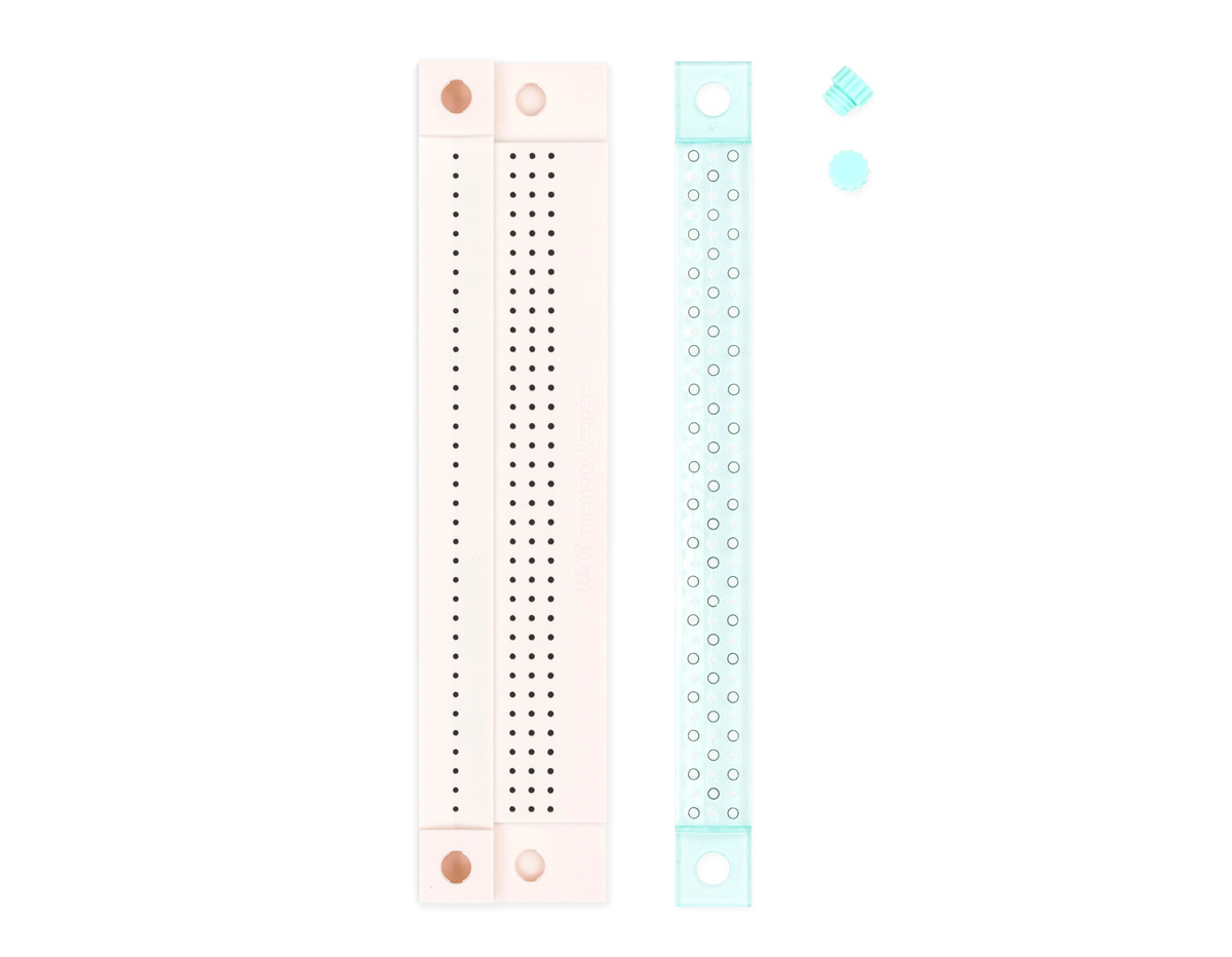 660443 Herramienta para encuadernacion cosida Book Binding Punch Guide We R Memory Keepers
