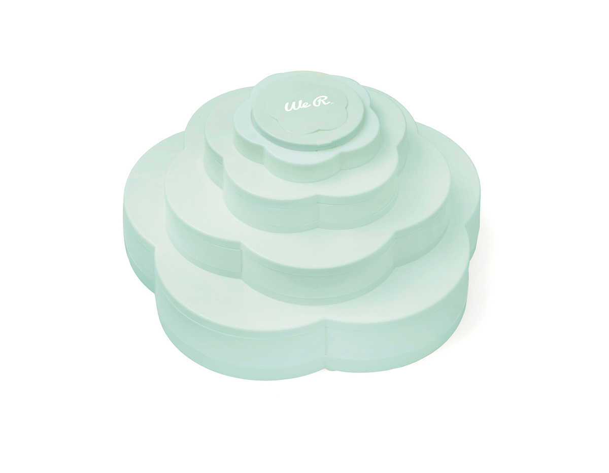 660491 Accesorio de almacenaje flor BLOOM Mint We R Memory Keepers