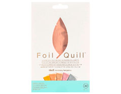 660670 Hojas de foil surtido colores pastel Foil Quill Shining Starling We R Memory Keepers - Ítem