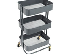 660723 Carrito metalico color ceniza oscura 3 estantes WR A La Cart We R Memory Keepers - Ítem