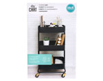 660723 Carrito metalico color ceniza oscura 3 estantes WR A La Cart We R Memory Keepers - Ítem1