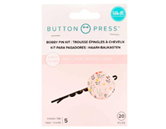 661075 Epingles a cheveux pour Button Press 25mm 5u We R Memory Keepers - Article
