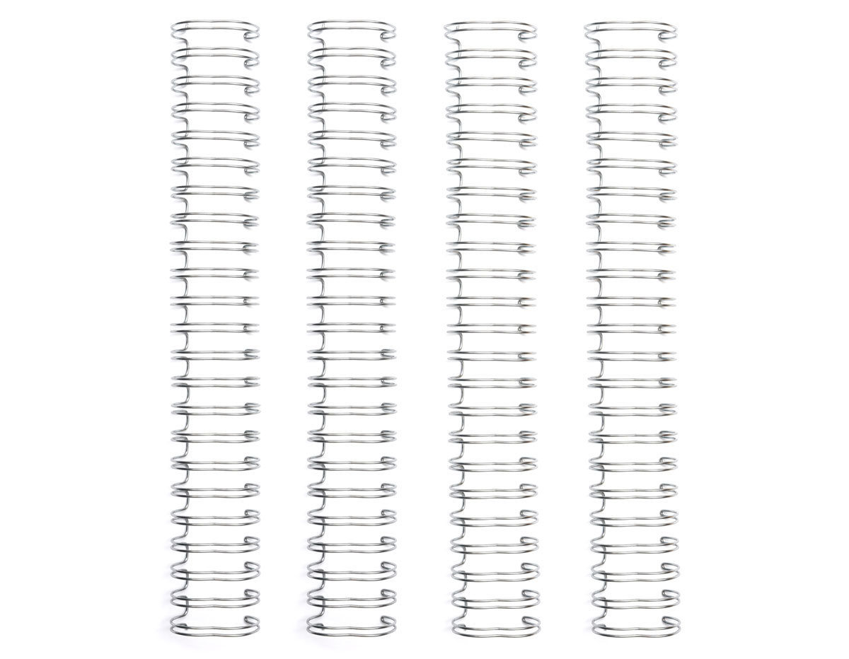 661272 Espirales plateados THE CINCH Wire Binders 1 59cm 4u We R Memory Keepers
