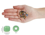 700-014 Kit rocaille de perles rondes en verre MIX de differentes couleurs et finitions de 2 3mm 27 unites de mini tubes et 10 metres d Innspiro - Article2