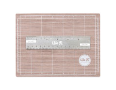 71092-9 Mini base y regla magneticos Mat Woodgrain We R Memory Keepers - Ítem